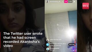 Bhojpuri Actress Akanksha Dubey Was Seen Crying On Her Instagram Live, Hours Before Death