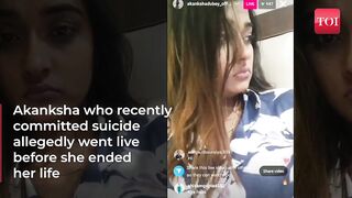 Bhojpuri Actress Akanksha Dubey Was Seen Crying On Her Instagram Live, Hours Before Death