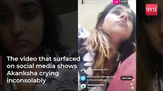 Bhojpuri Actress Akanksha Dubey Was Seen Crying On Her Instagram Live, Hours Before Death