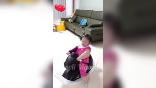 funny babies videos ❤ Try Not To Laugh #148 || JigooliVigooli #shorts #baby #funny