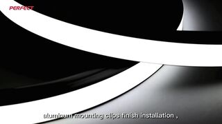 Quality Hot sale silicone black neon led strip warm white outdoor flexible neon light in 2023