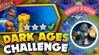 Easily 3 Star the Dark Ages Warden Challenge (Clash of Clans)