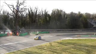 Challenge Ford MPM Sprint 2023. Race 2 Autodromo Nazionale Monza. Restart Leader Crash Flip