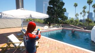 GTA 5 Spiderman Crazy Water Slide Fall Ragdoll Compilation #Spiderman #Ragdoll #GTA5Ragdolls #GTA5