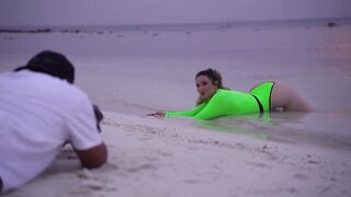 Bikini Sunset Photo Shoot In Jamaica