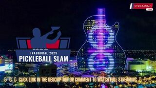 ????LIVE NOW!! Tennis Legends Agassi, Chang, McEnroe, and Roddick [LIVE'STREAM] Pickleball Slam 2023