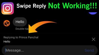 Instagram Swipe Reply Option Not Showing | Swipe Reply Option Not Working | Instagram Problem