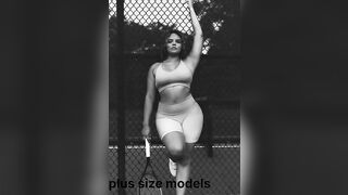 sexy models #plus size #curvy