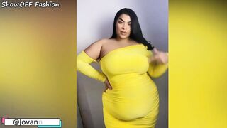 Jovanna..Bio age weight relationships net worth outfits idea || Curvy Models plus size