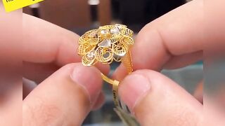 gold ring designs for women | new gold rings models | jewellery design images 2023