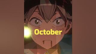 Your Month = Your Anime #recommended #fypシ #pleasesubscribe #anime #makethisgoviral #trendingshorts