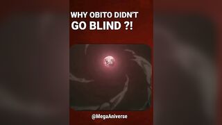 WHY OBITO DIDN'T GET BLIND AFTER SPAMMING KAMUI?! #naruto #anime #shorts #animeshorts