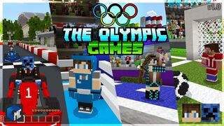 THE OLYMPIC GAMES | TRAILER | MINI GAMES | MINECRAFT BEDROCK 1.19.73