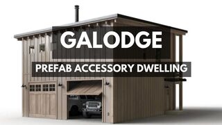 Garage + Lodge = Galodge, a flexible prefab perfect as an ADU or garage | Galodge Everywhere Co