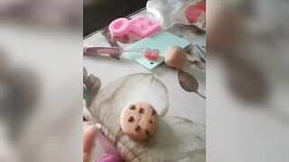 haciendo galletitas con masa flexible