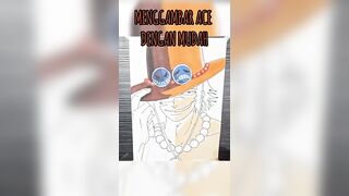 Mewarnai Ace Karakter Anime One Piece #ace #sabo #luffy #onepiece #anime #menggambar #mewarnai