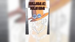 Mewarnai Ace Karakter Anime One Piece #ace #sabo #luffy #onepiece #anime #menggambar #mewarnai