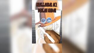 Mewarnai Ace Karakter Anime One Piece #ace #sabo #luffy #onepiece #anime #menggambar #mewarnai