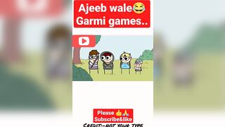 Ajeeb wale games..????#ytshorts #trending #anime #funny #viralshorts #schoollife #exam#notyourtype#yt