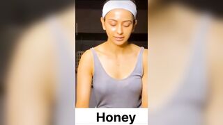 rakul preet diy face mask for glowing skin✨ #beauty #facemask #beautytips #celebrity #viral #shorts