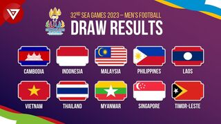 Draw Results: SEA Games Cambodia 2023 - Men's Football Group Stage