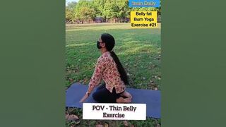 Want Thin Belly|Weightloss Exercise|Tryit|#yoga #thinbelly #karkedekhlo #shorts #weightloss #fitness