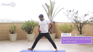 Side Bend Stretching | Stretches To Do Anywhere, Anytime | Yoga For Side Body Stretch | O'Coach