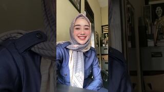 bunda hijab cantik live jualan baju banyak bonusnya try on haul brand shopping online part-417