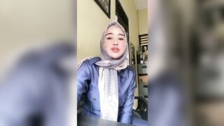 bunda hijab cantik live jualan baju banyak bonusnya try on haul brand shopping online part-417