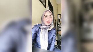 bunda hijab cantik live jualan baju banyak bonusnya try on haul brand shopping online part-417