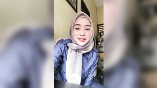 bunda hijab cantik live jualan baju banyak bonusnya try on haul brand shopping online part-417