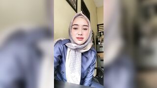 bunda hijab cantik live jualan baju banyak bonusnya try on haul brand shopping online part-417