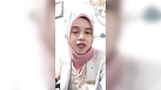 buk dokter hijab cantik live jualan baju banyak bonusnya try on haul brand shopping online part-419