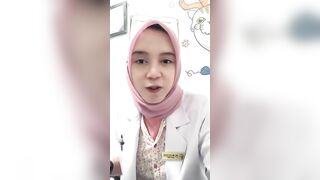 buk dokter hijab cantik live jualan baju banyak bonusnya try on haul brand shopping online part-419