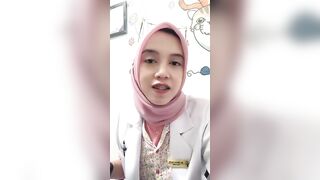 buk dokter hijab cantik live jualan baju banyak bonusnya try on haul brand shopping online part-419