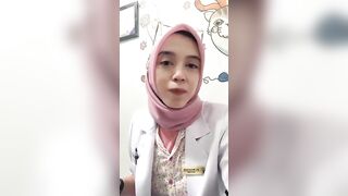 buk dokter hijab cantik live jualan baju banyak bonusnya try on haul brand shopping online part-419