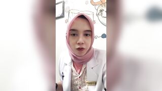 buk dokter hijab cantik live jualan baju banyak bonusnya try on haul brand shopping online part-419