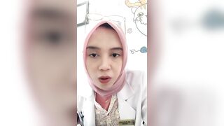 buk dokter hijab cantik live jualan baju banyak bonusnya try on haul brand shopping online part-419