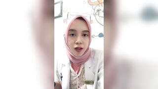 buk dokter hijab cantik live jualan baju banyak bonusnya try on haul brand shopping online part-419