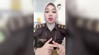 bunda hijab cantik live jualan baju banyak bonusnya try on haul brand shopping online part-415