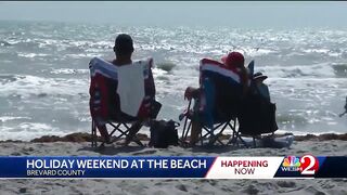 Central Florida residents, visitors heading to the beach for Easter weekend