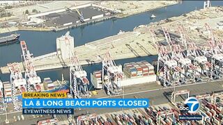 LA, Long Beach ports close amid worker shortage during contact talks