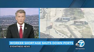 LA, Long Beach ports close amid worker shortage during contact talks