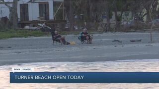 Turner Beach reopens to public after Ian