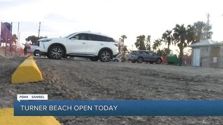 Turner Beach reopens to public after Ian