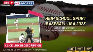 South Anchorage Vs Chugiak - High School Baseball Live Stream