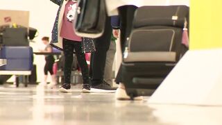 Spring break travel underway at Charlotte Douglas International Airport