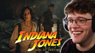 INDIANA JONES AND THE DIAL OF DESTINY OFFICIAL TRAILER REACTION!