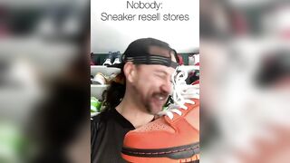 Sneaker resell stores be like…. #sneaker #sneakerhead #comedy #funny #reseller