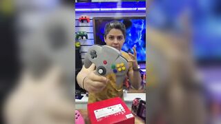 CONTROLE DE N64 para NINTENDO SWITCH NOVIDADE NA PEGA FILHO GAMES